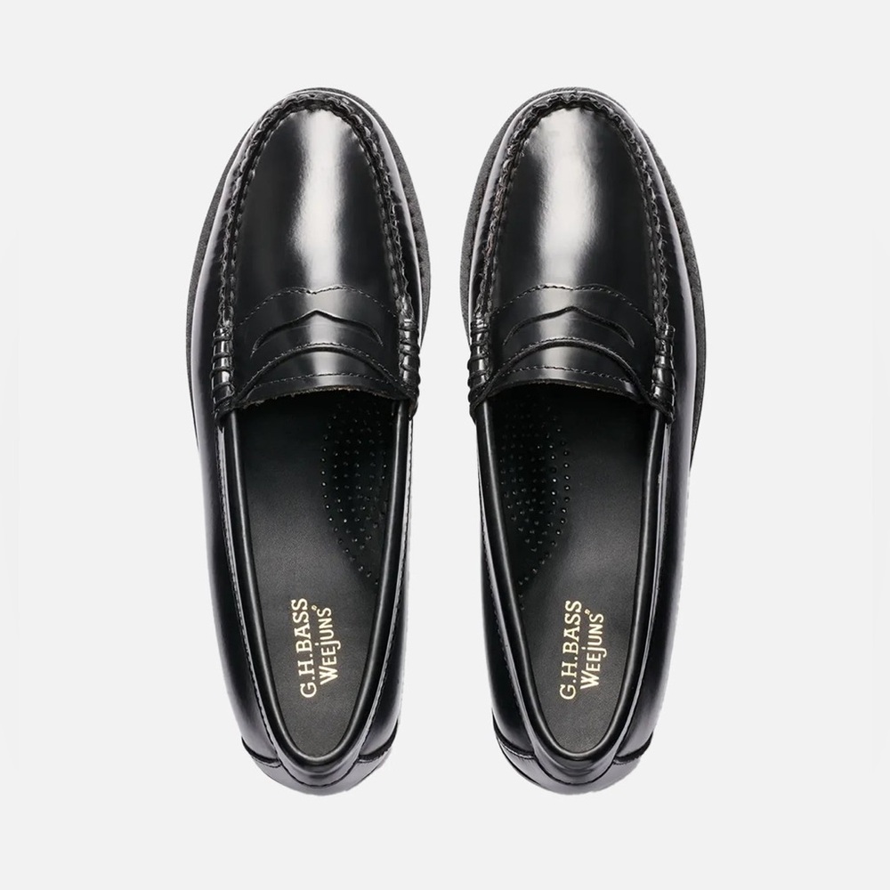 G.H. Bass & Co. Black Penny Loafers